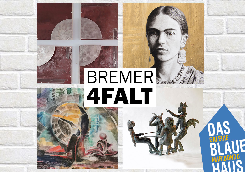 Composing Bremer Vierfalt. Four images from art group 2nach4